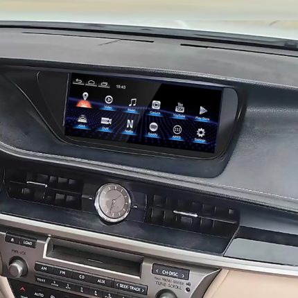 Штатна магнітола FORS.auto для Lexus ES U8T (2013-2014) в інтер'єрі авто