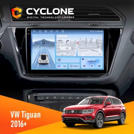 Штатна магнітола Volkswagen Tiguan Cyclone C10-012 4x64 DSP 4G