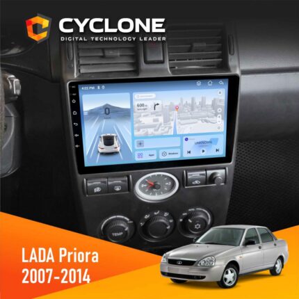 Штатна магнітола Lada Priora Cyclone для вашого авто