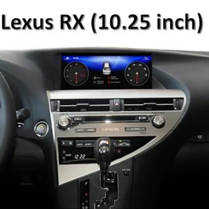 Штатна магнітола FORS.auto для Lexus RX U8T (2009-2015) в інтер'єрі авто