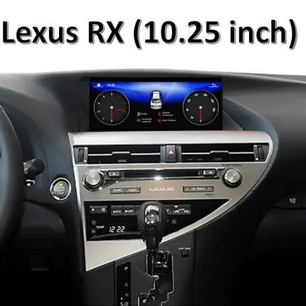 Штатна магнітола FORS.auto для Lexus RX U8T (2009-2015) в інтер'єрі авто