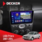Штатна магнітола Lada Priora Black 2007 Decker D9-005
