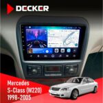 Штатна магнітола Mercedes-Benz S-Class (W220) 1998-2005 Most Decker D9-006 4x64, 4G