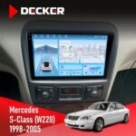 Штатна магнітола Mercedes-Benz S-Class (W220) 1998-2005 Most Decker D9-010 6x128 DSP 4G 2K