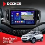 Штатна магнітола Chery Tiggo 5 Decker D10-005 з екраном 2K, DSP, 360 та 4G