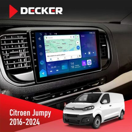 Штатна магнітола Citroen Jumpy 2016+ Decker D9-007 4x64 DSP 360 4G
