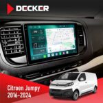 Штатна магнітола Citroen Jumpy 2016+ Decker D9-004 6x128, DSP 360, 2k