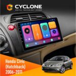 Штатна магнітола Honda Civic 2006-2011 (Hatchback) Cyclone C10-001 2x64 CPL