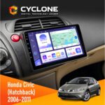 Штатна магнітола Cyclone C10 011 для Honda Civic 2006-2011