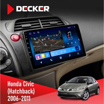 Штатна магнітола Honda Civic 2006-2011 Decker D10-008 8x128 DSP 4G