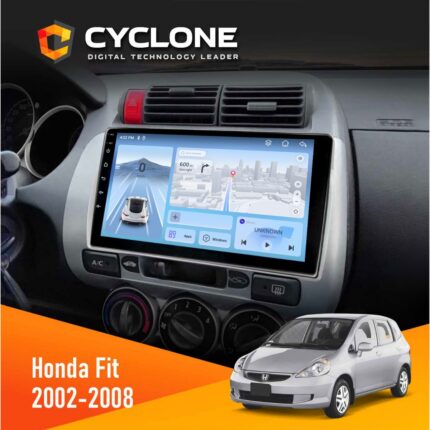 Штатна магнітола Honda Fit 2002-2008 Cyclone C9-012 4x64 DSP 4G