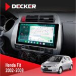 Штатна магнітола Honda Fit 2002-2008 Decker D9-004 з екраном QLED