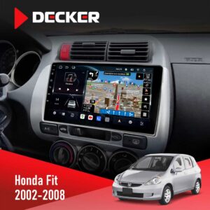 Штатна магнітола Honda Fit 2002-2008 Decker D9-011 4x64 DSP 4G 360