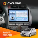 Штатна магнітола Honda Fit 2002-2008 Climate Cyclone C9-012 4x64 DSP 4G