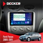 Штатна магнітола Ford Focus 2 Decker D9-007 з екраном QLED