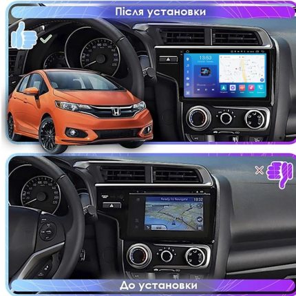 Штатна магнітола FORS.auto FS 4 PRO для Honda Fit