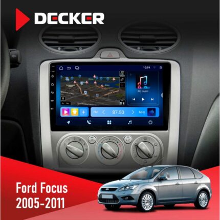 Штатна магнітола Ford Focus 2 2005-2011 Black Decker D9-008 8x128 DSP 4G