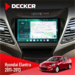 Штатна магнітола Hyundai Elantra 2011-2013 Decker D9-004 з екраном