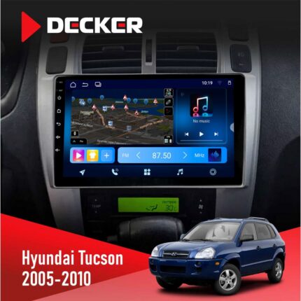 Штатна магнітола Black Decker D10 008 для Hyundai Tucson 2005-2010