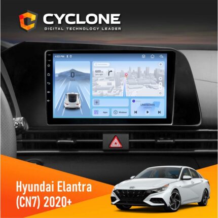 Штатна магнітола Hyundai Elantra 2021+ Cyclone C9-012 4x64 DSP 4G