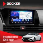 Штатна магнітола Hyundai Elantra 2021+ Decker D9-006 4x64, 4G