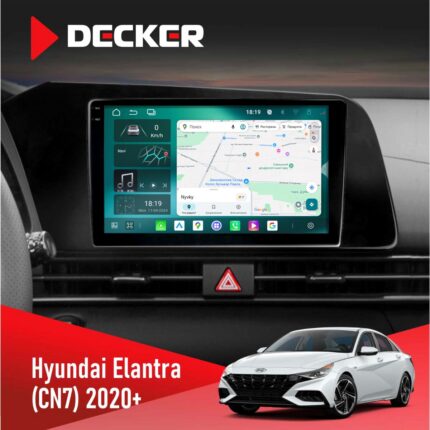 Штатна магнітола Hyundai Elantra 2021+ Decker D9-004 6x128, DSP 360, 2k