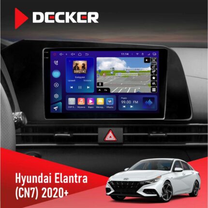 Штатна магнітола Hyundai Elantra 2021+ Decker D9-005 з екраном 2K