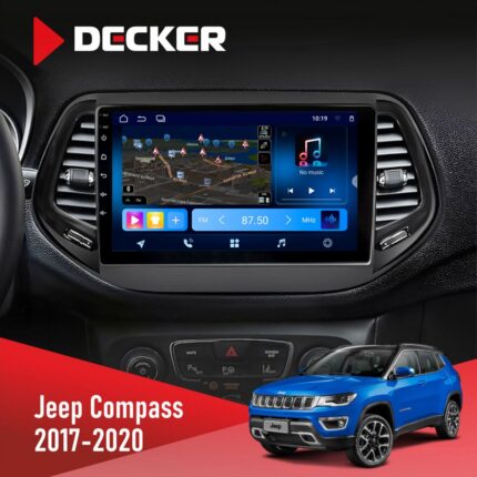Штатна магнітола Jeep Compass 2017-2020 Decker D10-008 8x128 DSP 4G