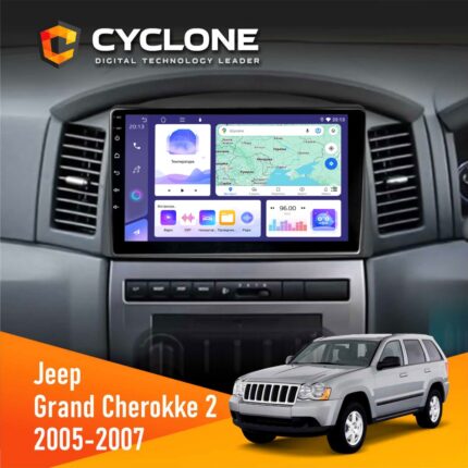 Штатна магнітола Big Screen Cyclone C10 011 для Jeep Grand Cherokee 2005-2007