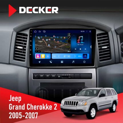 Штатна магнітола Jeep Grand Cherokee 2005-2007 Big Screen Decker D10-008