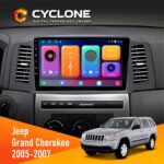 Штатна магнітола Jeep Grand Cherokee 2005-2007 Small Screen Cyclone C10-001 2x64 CPL