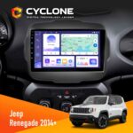 Штатна магнітола Cyclone C9-011 для Jeep Renegade 2014+ з DSP