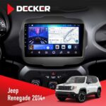 Штатна магнітола Jeep Renegade Decker D9 для покращення аудіосистеми