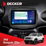 Штатна магнітола Jeep Renegade Decker D9