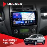 Штатна магнітола KIA Sportage 2005 2009 Decker D9-006 4x64, 4G