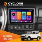 Штатна магнітола Lada Niva Cyclone
