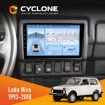Штатна магнітола Lada Niva Cyclone
