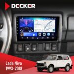 Штатна магнітола Lada Niva Decker D9-006 з екраном QLED