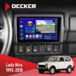 Штатна магнітола Lada Niva Decker D9