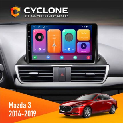 Штатна магнітола Mazda 3 2014 2019