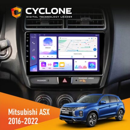 Штатна магнітола Mitsubishi ASX 2016-2022 Cyclone C10-011 4x64, DSP