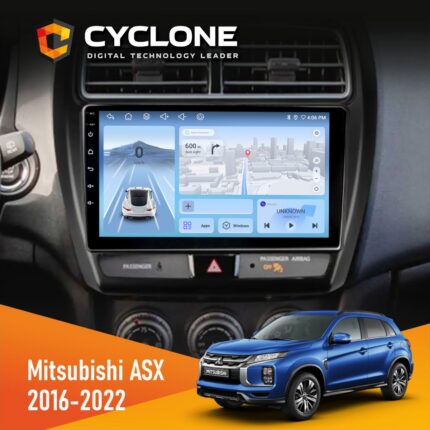 Штатна магнітола Mitsubishi ASX 2016-2022 Cyclone C10-012 з QLED екраном