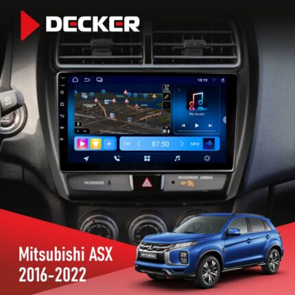 Штатна магнітола Mitsubishi ASX 2016 2022 Decker D10-008 8x128 DSP 4G