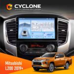 Штатна магнітола Mitsubishi L200 2019+ Cyclone