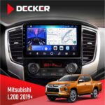 Штатна магнітола Mitsubishi L200 2019+ Decker