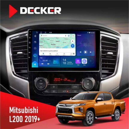 Штатна магнітола Mitsubishi L200 Decker