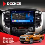 Штатна магнітола Mitsubishi L200 2019+ Decker D9-008 8x128 DSP 4G