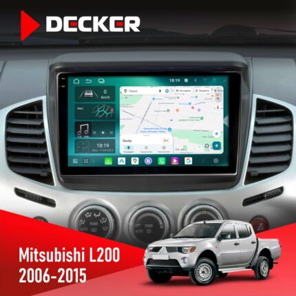 Штатна магнітола Mitsubishi L200 Decker D9