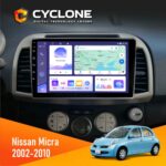 Штатна магнітола Nissan Micra 2002 2010