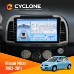 Штатна магнітола Nissan Micra 2002 2010